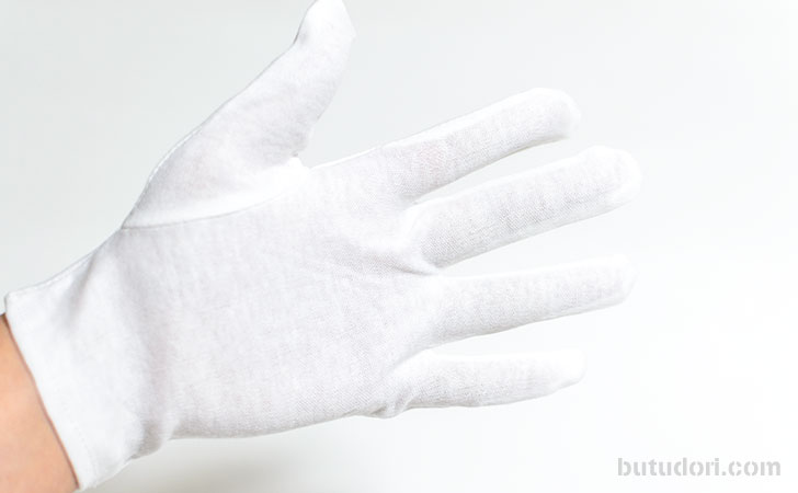 白十字綿手袋Lサイズ006