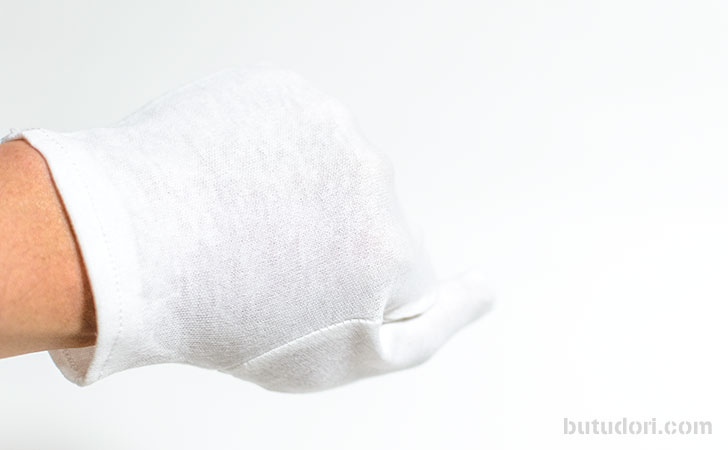 白十字綿手袋Lサイズ009